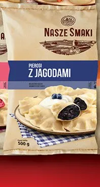 Pierogi z jagodami promocja w Biedronka