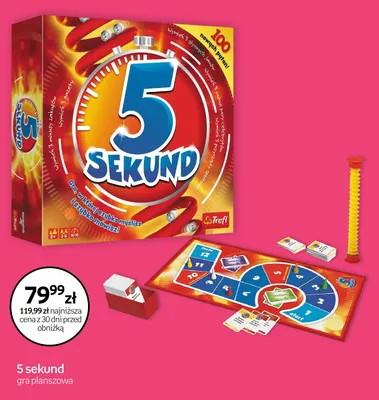 Gra planszowa 5 Sekund Trefl promocja w Empik