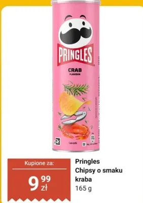 Chipsy o smaku kraba promocja w Biedronka