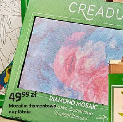 Mozaika diamentowa na płótnie promocja w Empik