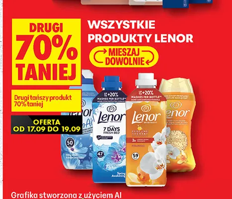 Produkty Lenor promocja w Biedronka