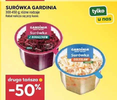 Surówka z buraczków Gardinia promocja w Stokrotka