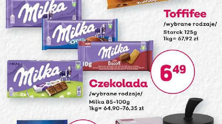 Czekolada Milka promocja w Bliski