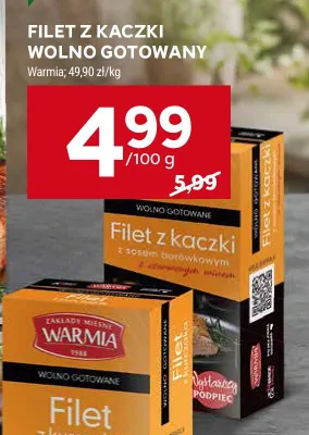 Filet z kaczki wolno gotowany Warmia promocja w Stokrotka