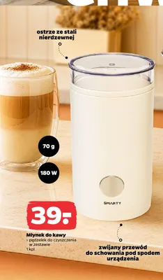 Młynek do kawy Smarty promocja w Netto
