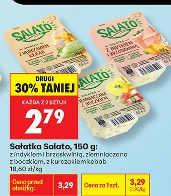 Sałatka ziemniaczana z boczkiem promocja w Biedronka