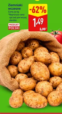 Ziemniaki wczesne promocja w Aldi