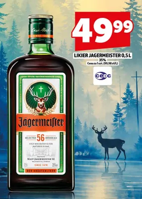 Likier Jägermeister promocja w TOPAZ