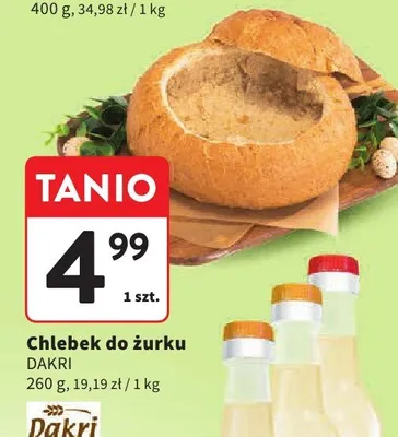 Chlebek do żurku promocja w Intermarche