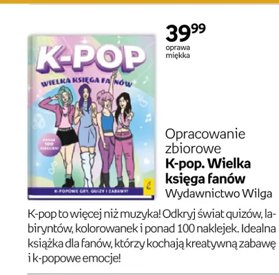 Książka K-pop. Wielka księga fanów promocja w Empik