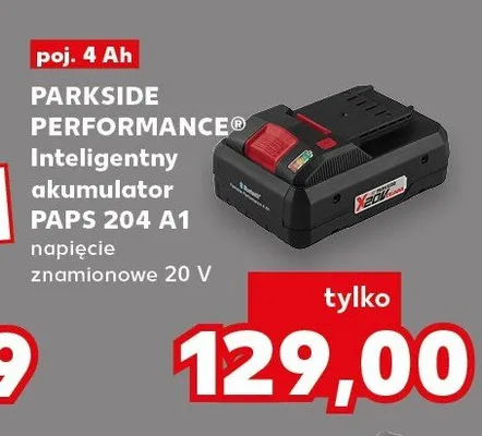 Inteligentny akumulator PAPS 204 A1 promocja w Kaufland
