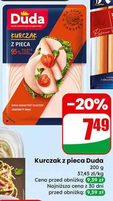 Kurczak z pieca promocja w Dino