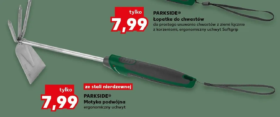 Motyka podwójna PARKSIDE promocja w Kaufland