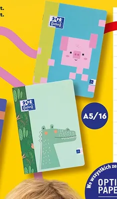 Zeszyt Oxford A5/16 Touch Pastel promocja w Biedronka