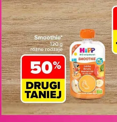 Smoothie HiPP promocja w Carrefour