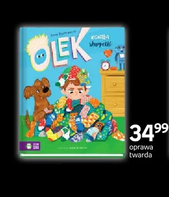 Książka Olek kontra skarpetki Zielona Sowa promocja w Empik