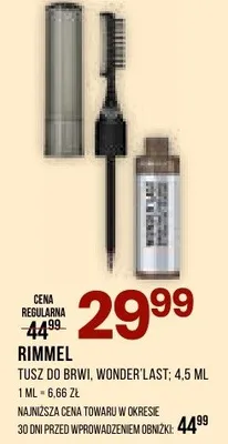 Tusz do brwi Wonder'Last promocja w Drogerie Natura