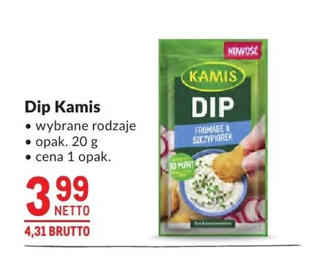Dip Kamis promocja w Makro