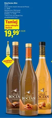 Likier Biały Bocian Advocaat promocja w Lidl