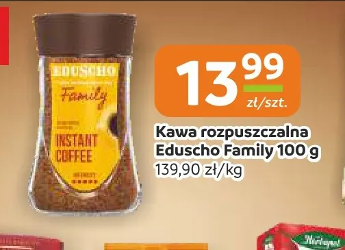 Kawa rozpuszczalna Eduscho Family promocja w Gama