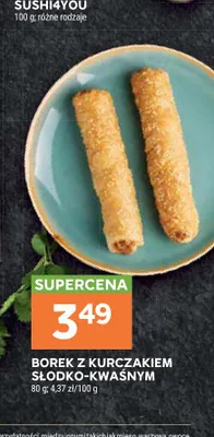 Borek z kurczakiem słodko-kwaśnym promocja w Stokrotka