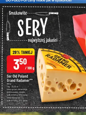 Ser Old Poland Grand Radamer promocja w POLOmarket