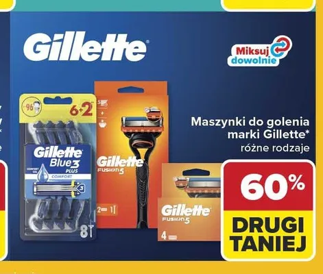 Maszynka do golenia Gillette promocja w Carrefour