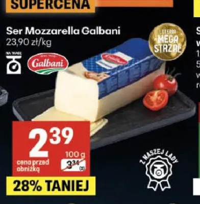 Ser mozzarella Buona promocja w Delikatesy Centrum