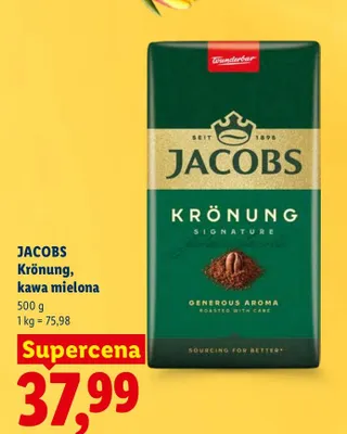 Kawa mielona Krönung promocja w Lidl