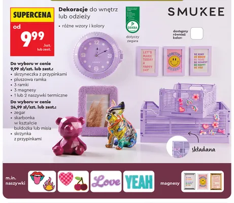 Magnesy Smukee 3-pak promocja w Biedronka