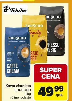 Kawa ziarnista różne rodzaje promocja w Carrefour