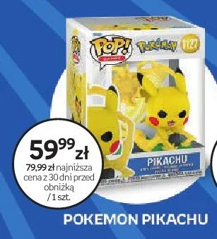 Figurka Funko Pop! Pokemon Pikachu promocja w Empik