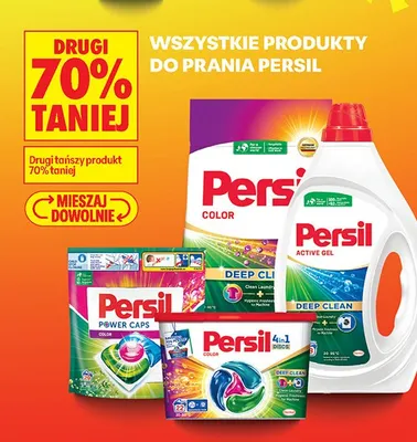 Kapsułki do prania Persil Discs Color 4in1 promocja w Biedronka