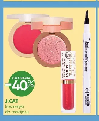 Kosmetyki do makijażu J.Cat promocja w Super-Pharm