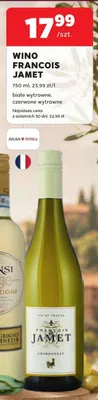 Wino Francois Jamet promocja w Stokrotka
