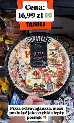 Pizza Extravaganzza Donatello promocja w Biedronka