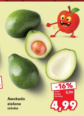 Awokado zielone promocja w Kaufland