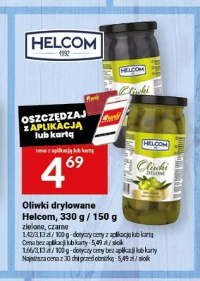 Oliwki drylowane Helcom czarne promocja w Twój Market