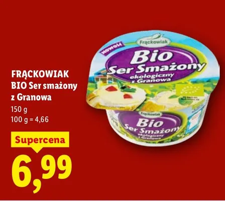 Ser smażony BIO z Granowa promocja w Lidl