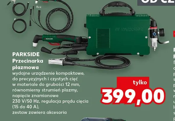 Przecinarka plazmowa Parkside promocja w Kaufland
