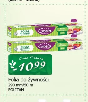 Folia do żywności Politan promocja w CEZAR Delikatesy