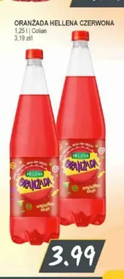 Oranżada Hellena czerwona promocja w Słoneczko