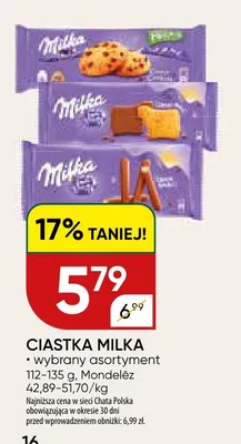 Ciastka Milka Choco Cookie promocja w Chata Polska