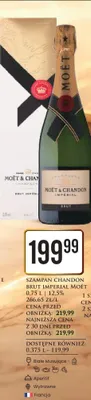 Szampan Moët & Chandon Brut Imperial promocja w Dino