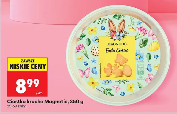 Ciastka kruche Easter Cookies promocja w Biedronka
