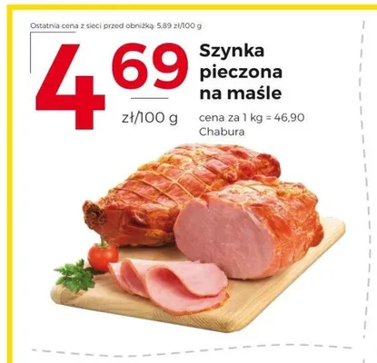 Szynka pieczona na maśle Chabura promocja w Frac