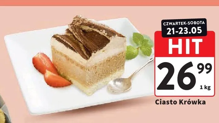 Ciasto Krówka promocja w Intermarche