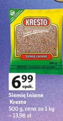 Siemię lniane promocja w Auchan