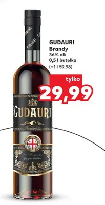 Brandy Gudauri promocja w Kaufland