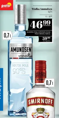 Wódka Amundsen promocja w POLOmarket